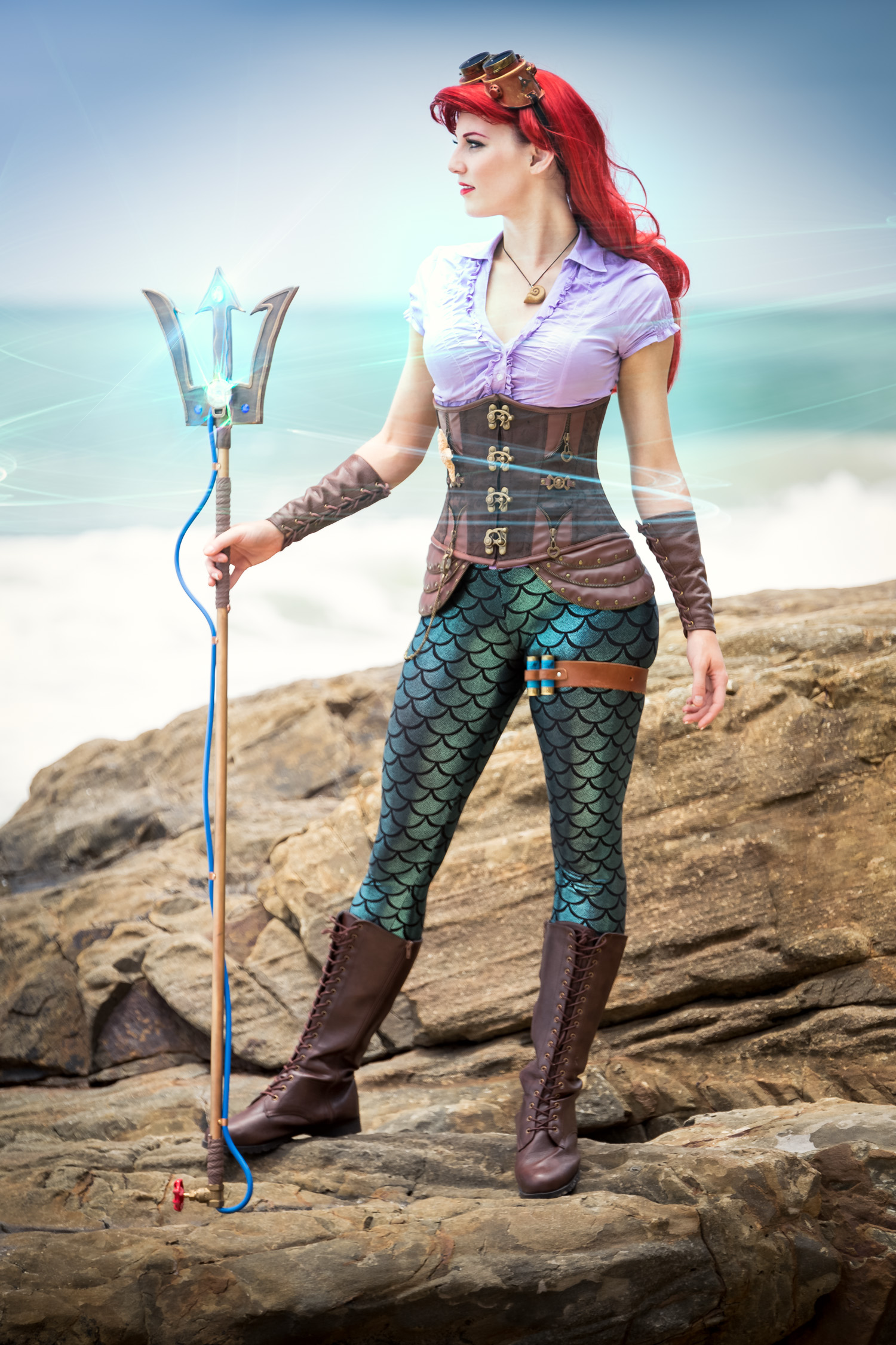 The Perfect Ariel Cosplay Steampunk Style The Blake Image Photography